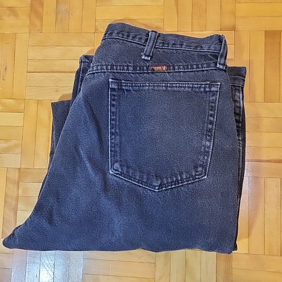 Rustler  Faded Black Jeans  Men Size 38x32 - Picture 1 of 5
